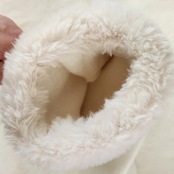 Zara Faux Fur Cuff Knit Sweater - Picture 6 of 13